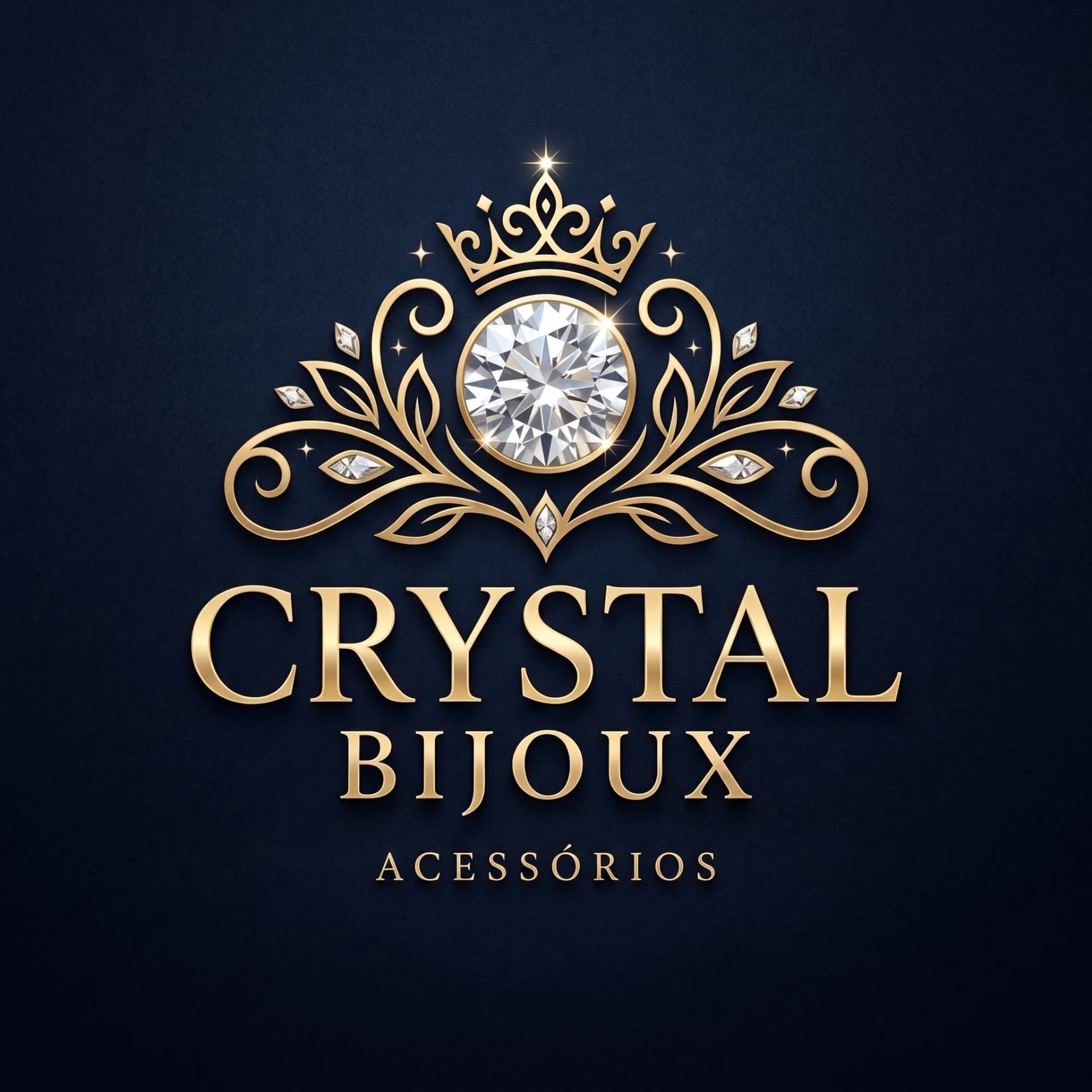 Logotipo Crystal Bijoux