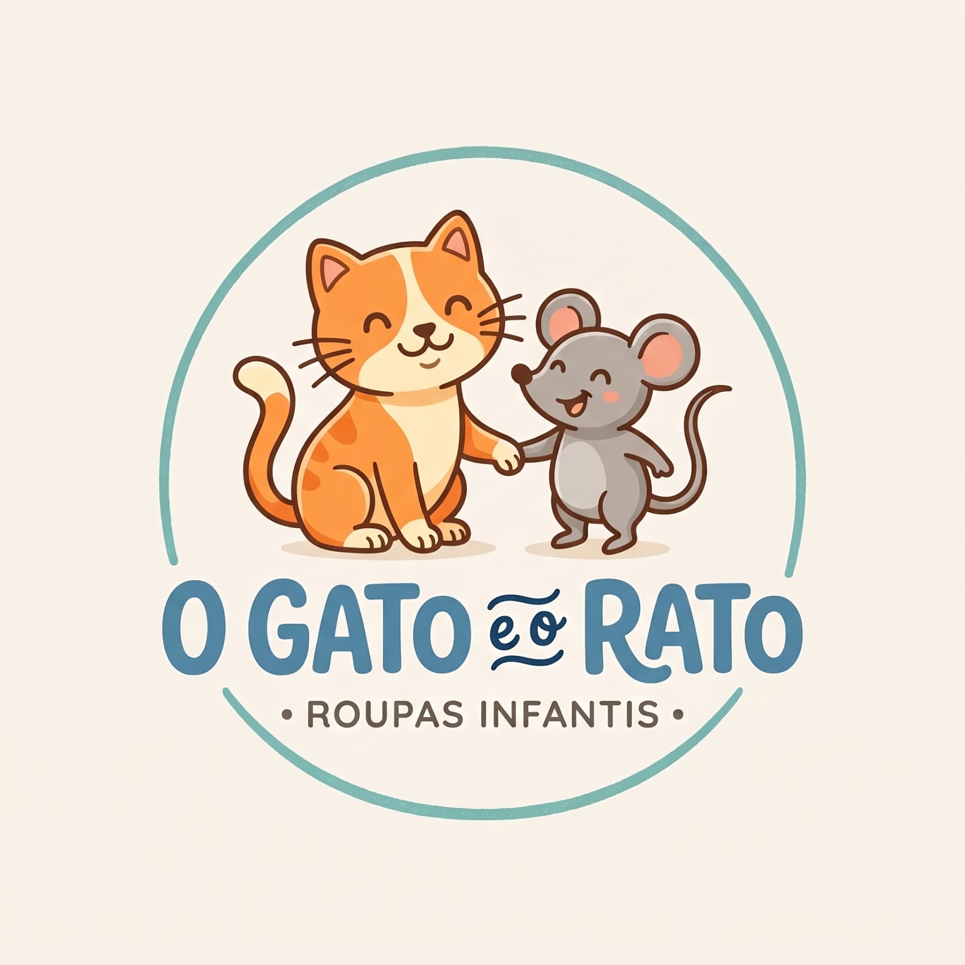 Logotipo O Gato e o Rato
