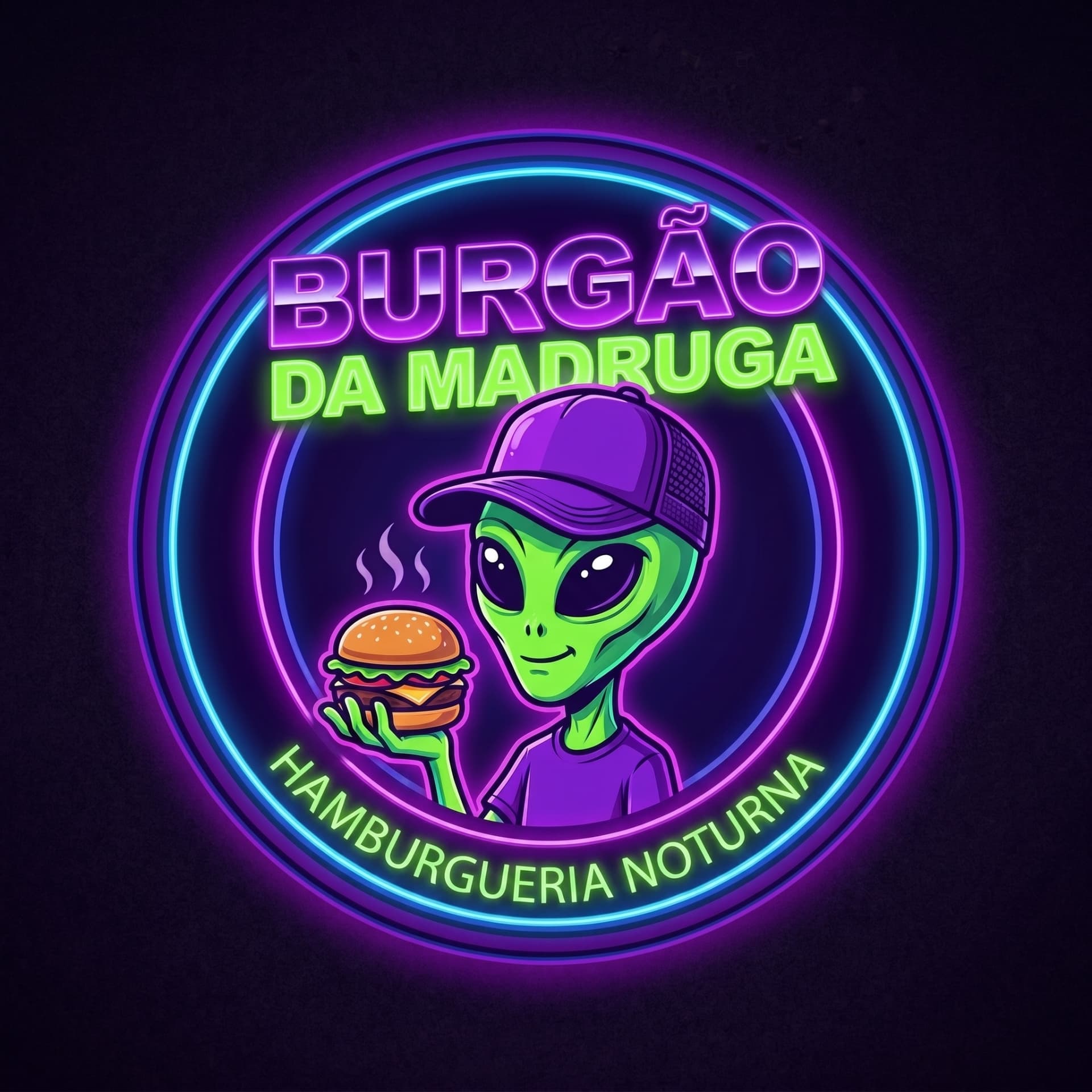Logotipo Burgão da Madruga